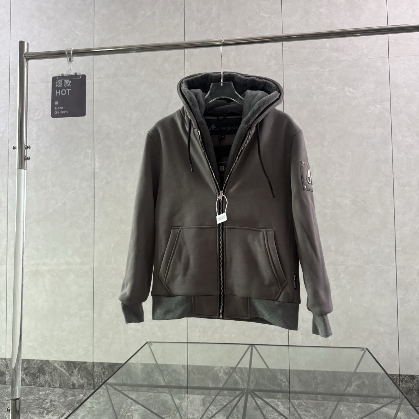 Moose Knuckles Hooded Zip Jacket Moose Knuckles Hooded Zip Jacket